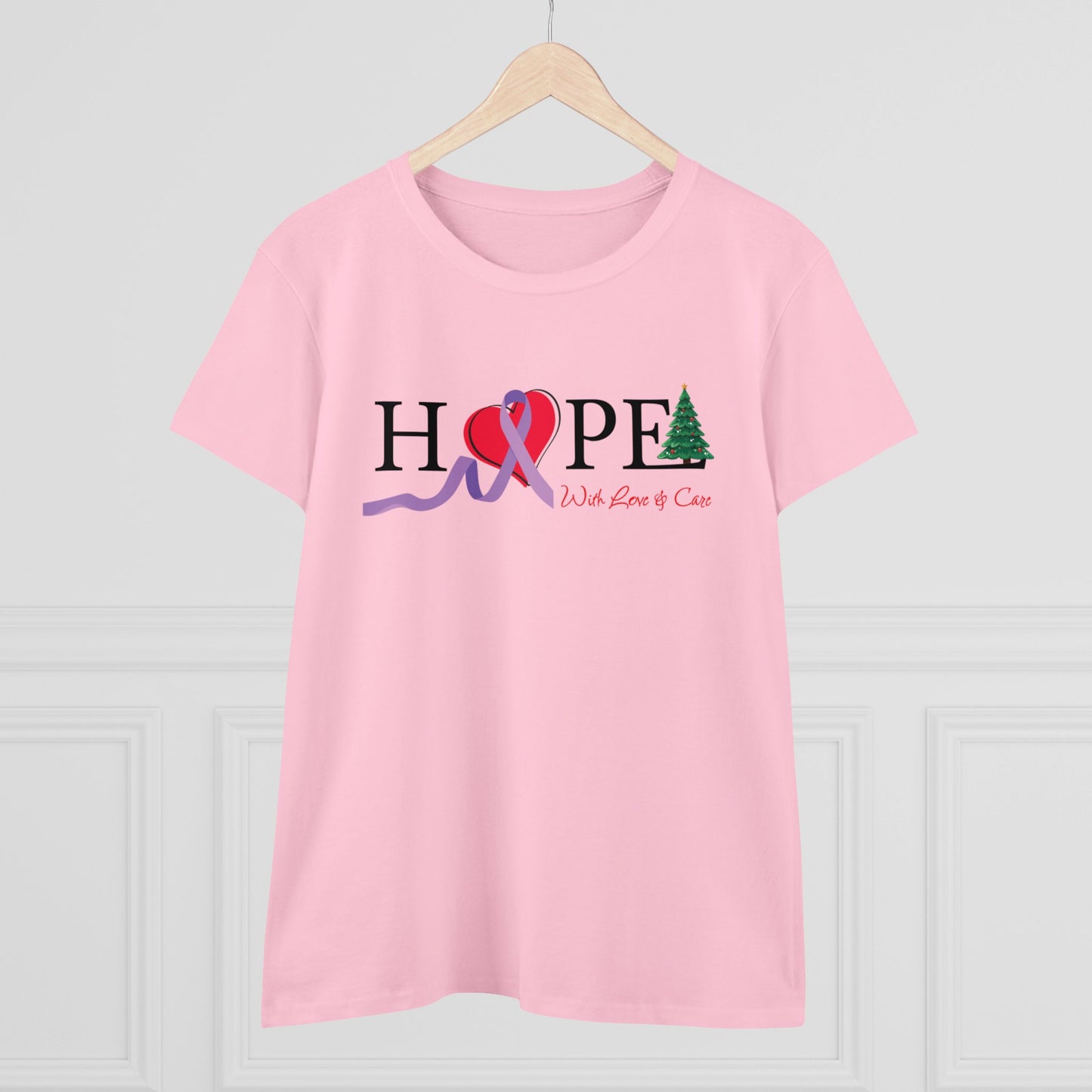 Hope Cancer Awareness Christmas T-Shirt