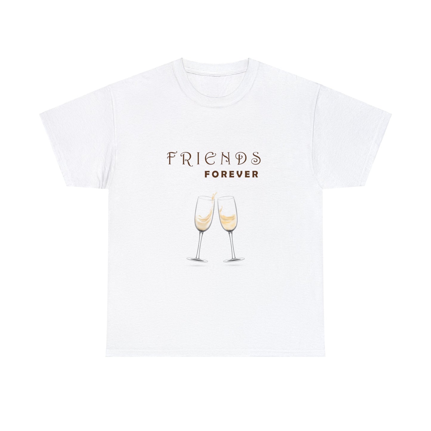 Friends Forever Graphic Heavy Cotton Tee