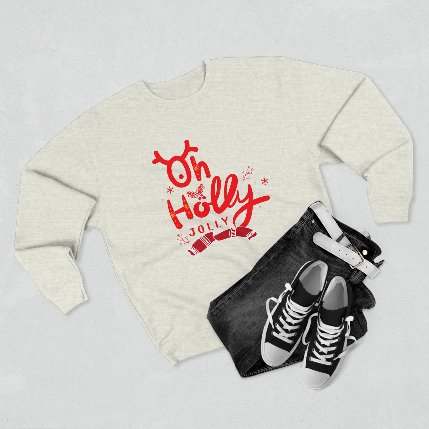 Christmas Sweatshirt Graphic Premium Crewneck