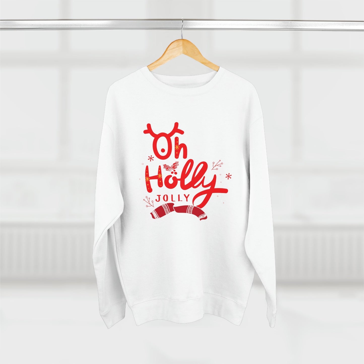 Christmas Sweatshirt Graphic Premium Crewneck