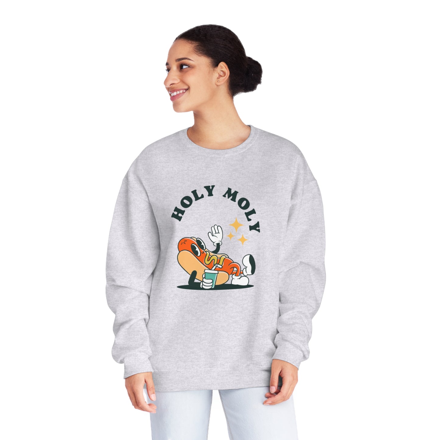 Sweatshirt Holy Moly Unisex NuBlend® Crewneck