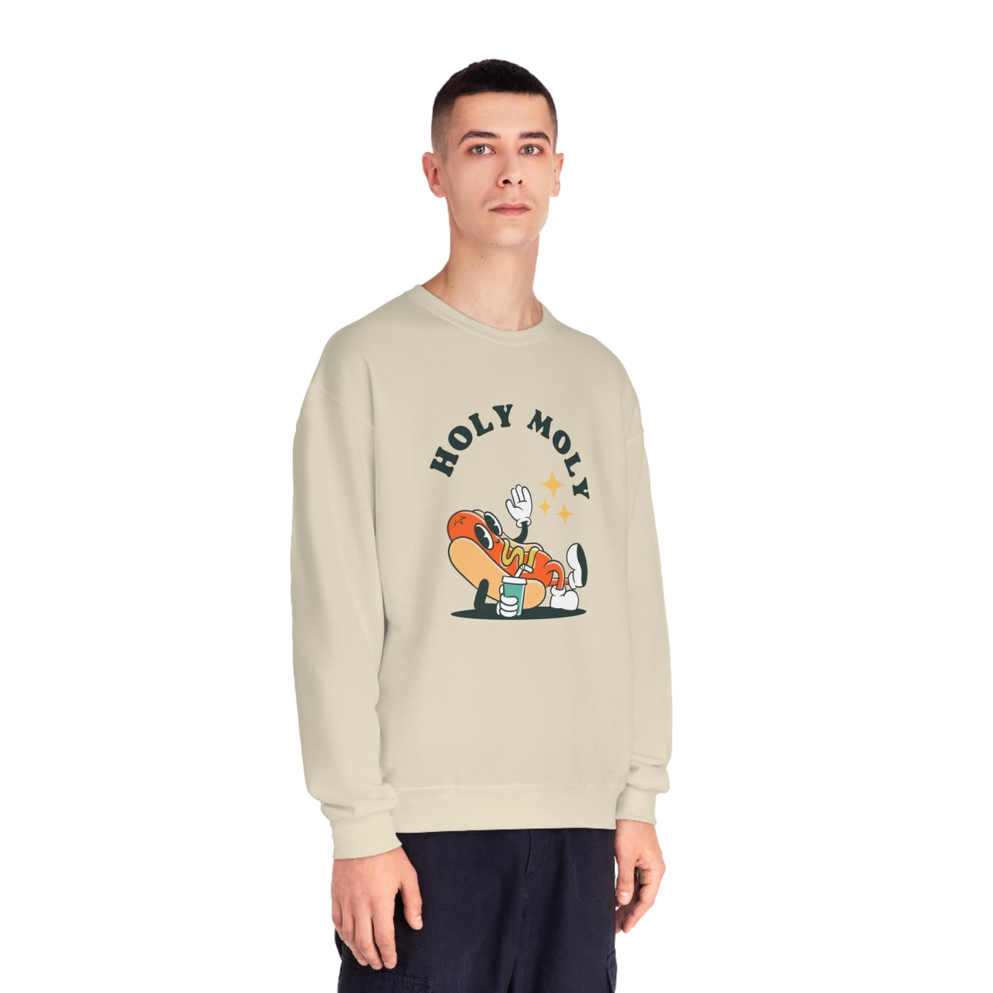 Sweatshirt Holy Moly Unisex NuBlend® Crewneck