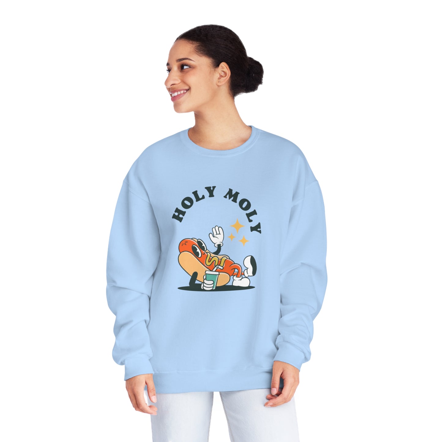 Sweatshirt Holy Moly Unisex NuBlend® Crewneck