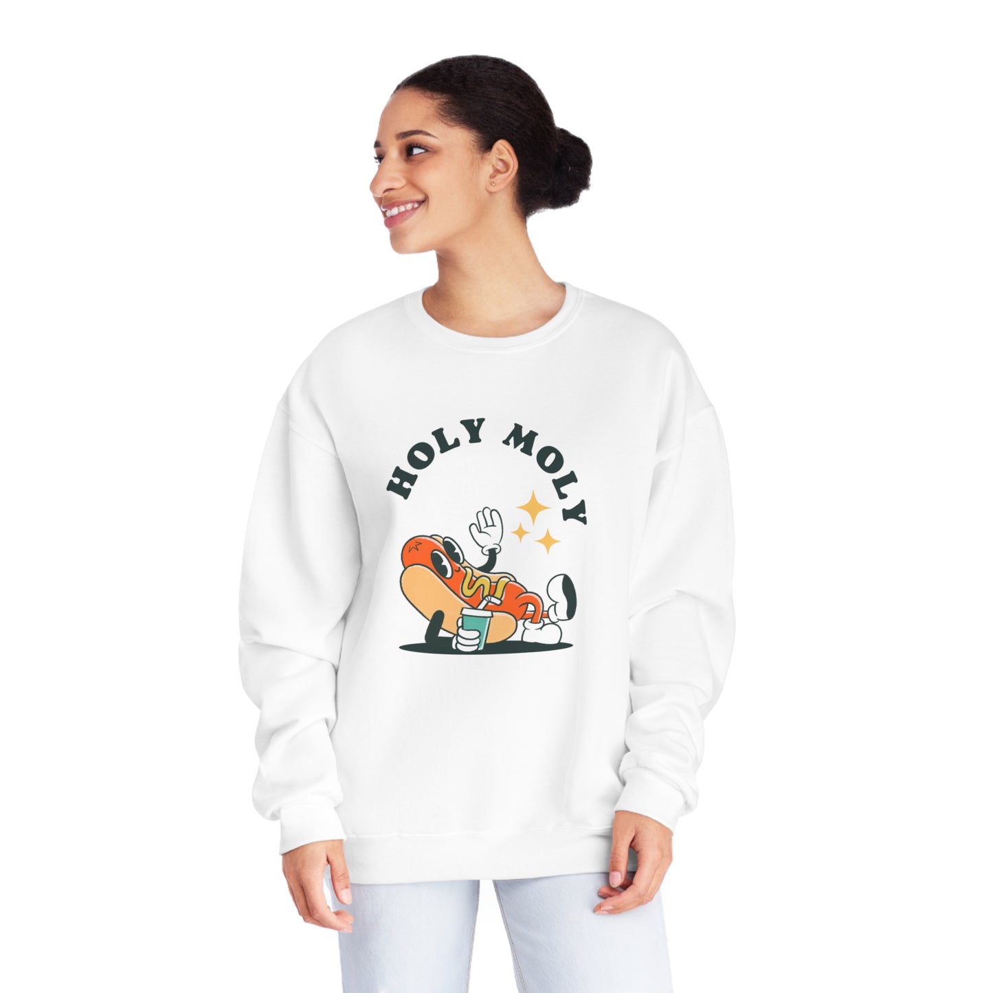 Sweatshirt Holy Moly Unisex NuBlend® Crewneck