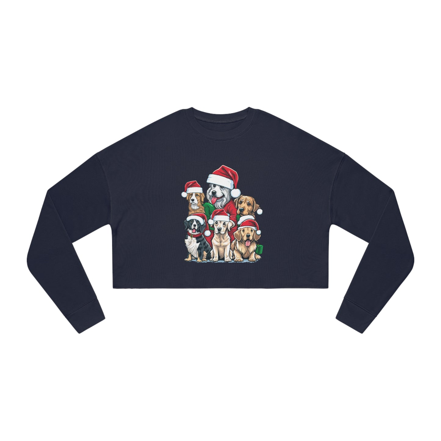 Christmas Sweatshirt Graphic Cropped