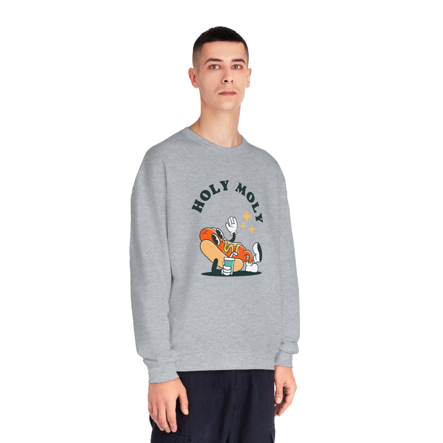 Sweatshirt Holy Moly Unisex NuBlend® Crewneck