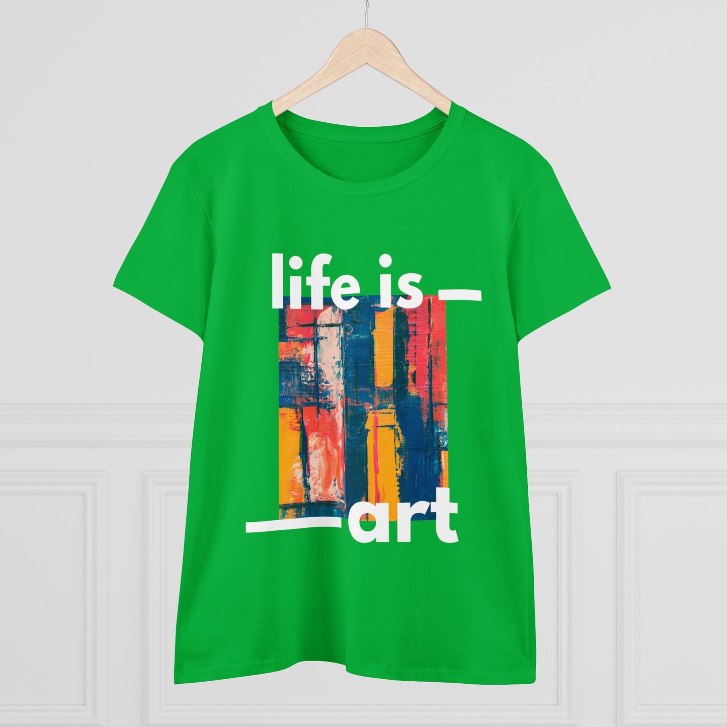 T shirt Life is art Graphic