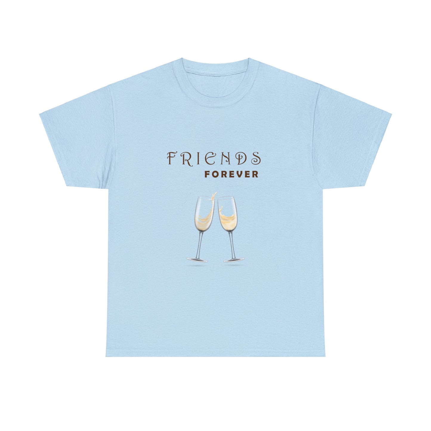 Friends Forever Graphic Heavy Cotton Tee