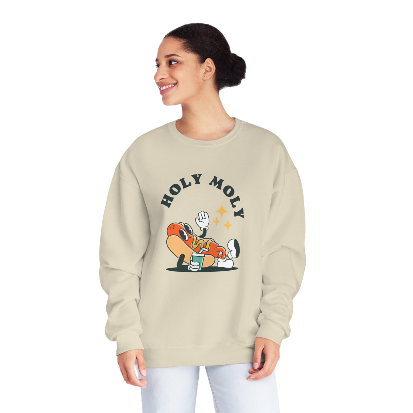 Sweatshirt Holy Moly Unisex NuBlend® Crewneck