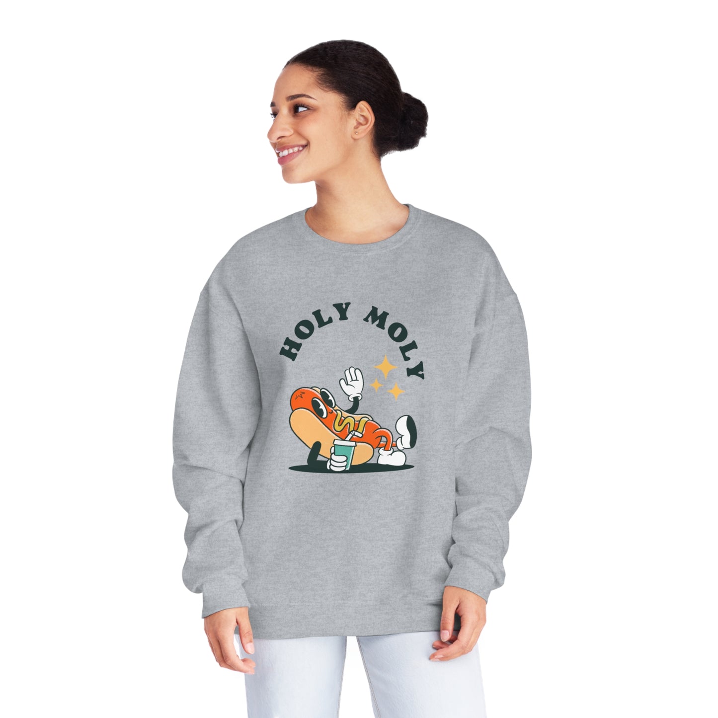 Sweatshirt Holy Moly Unisex NuBlend® Crewneck