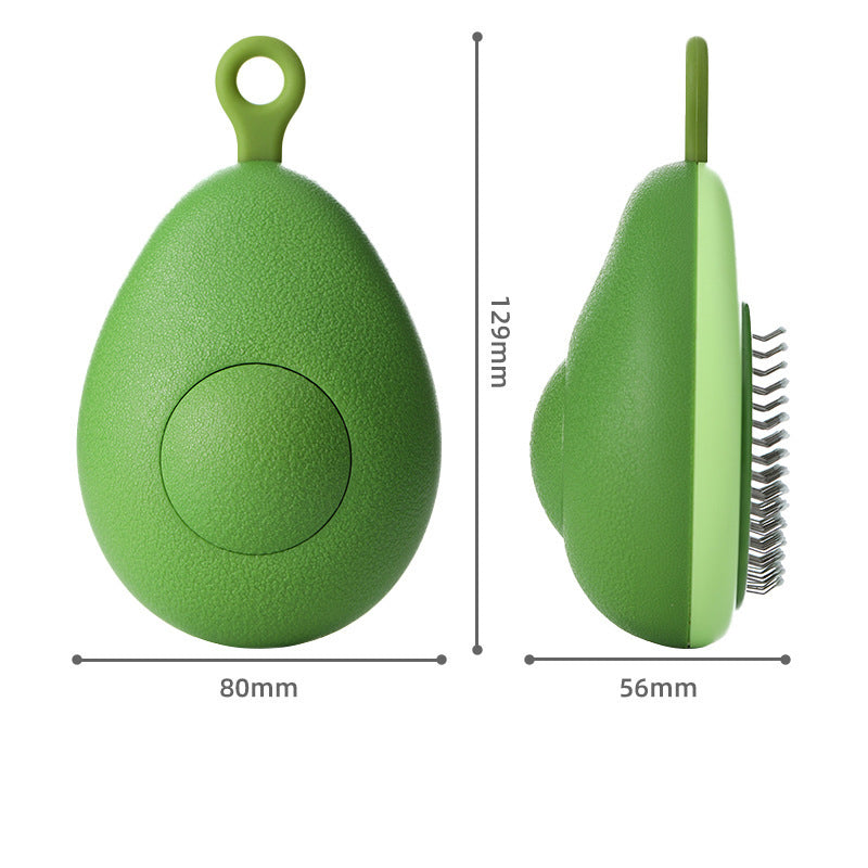 Cat Comb Portable Massage Brush One-Button Remove Floating Hair Scraper Cats Dogs Pet Self Cleaning Tool Accessories