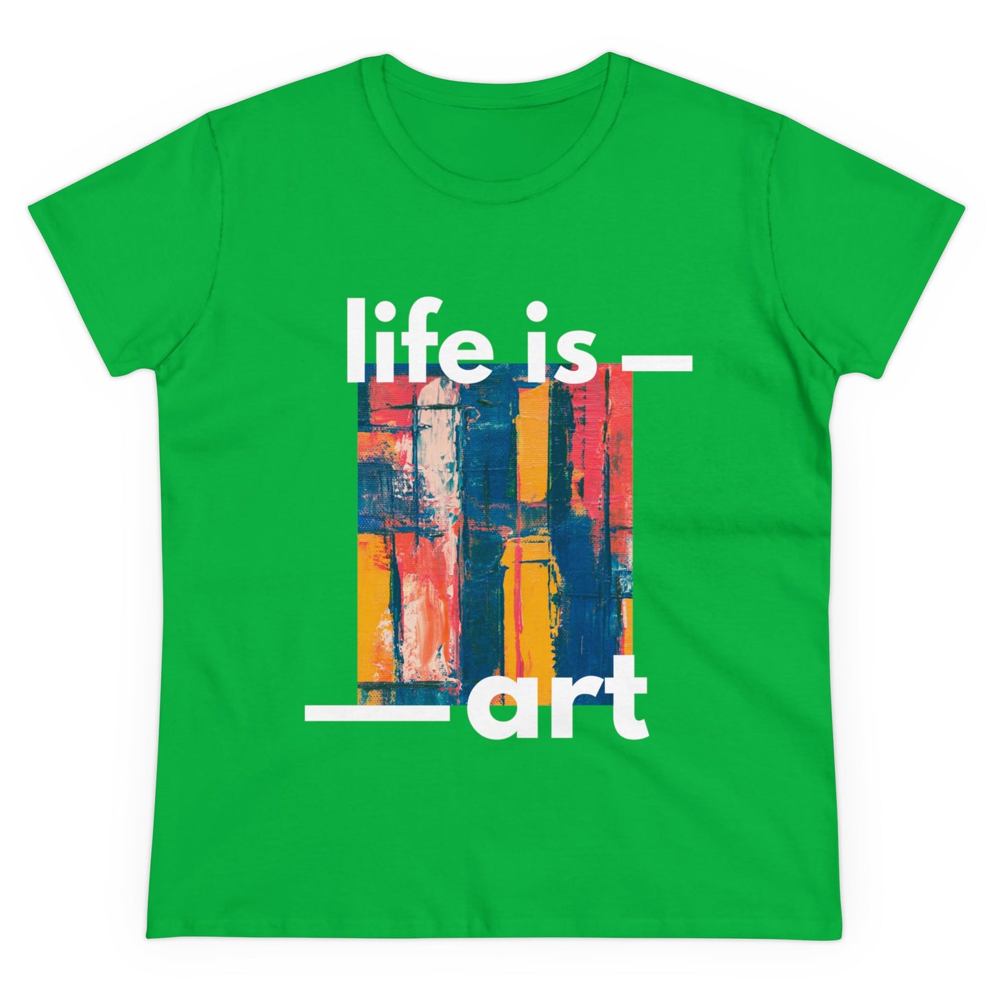 T shirt Life is art Graphic