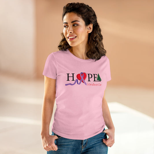 Hope Cancer Awareness Christmas T-Shirt