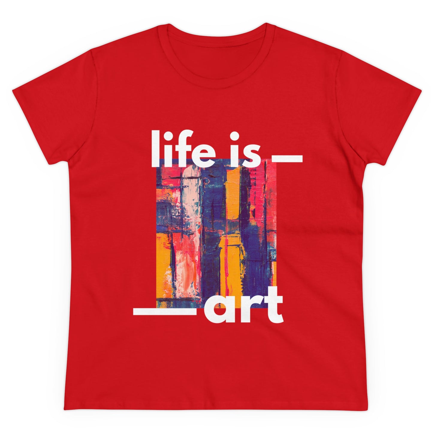 T shirt Life is art Graphic