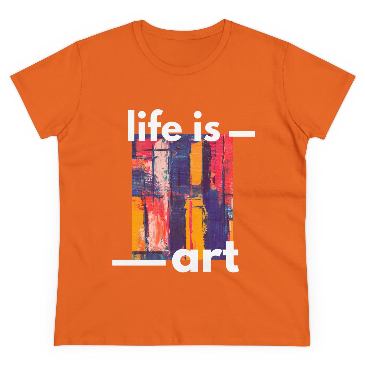 T shirt Life is art Graphic