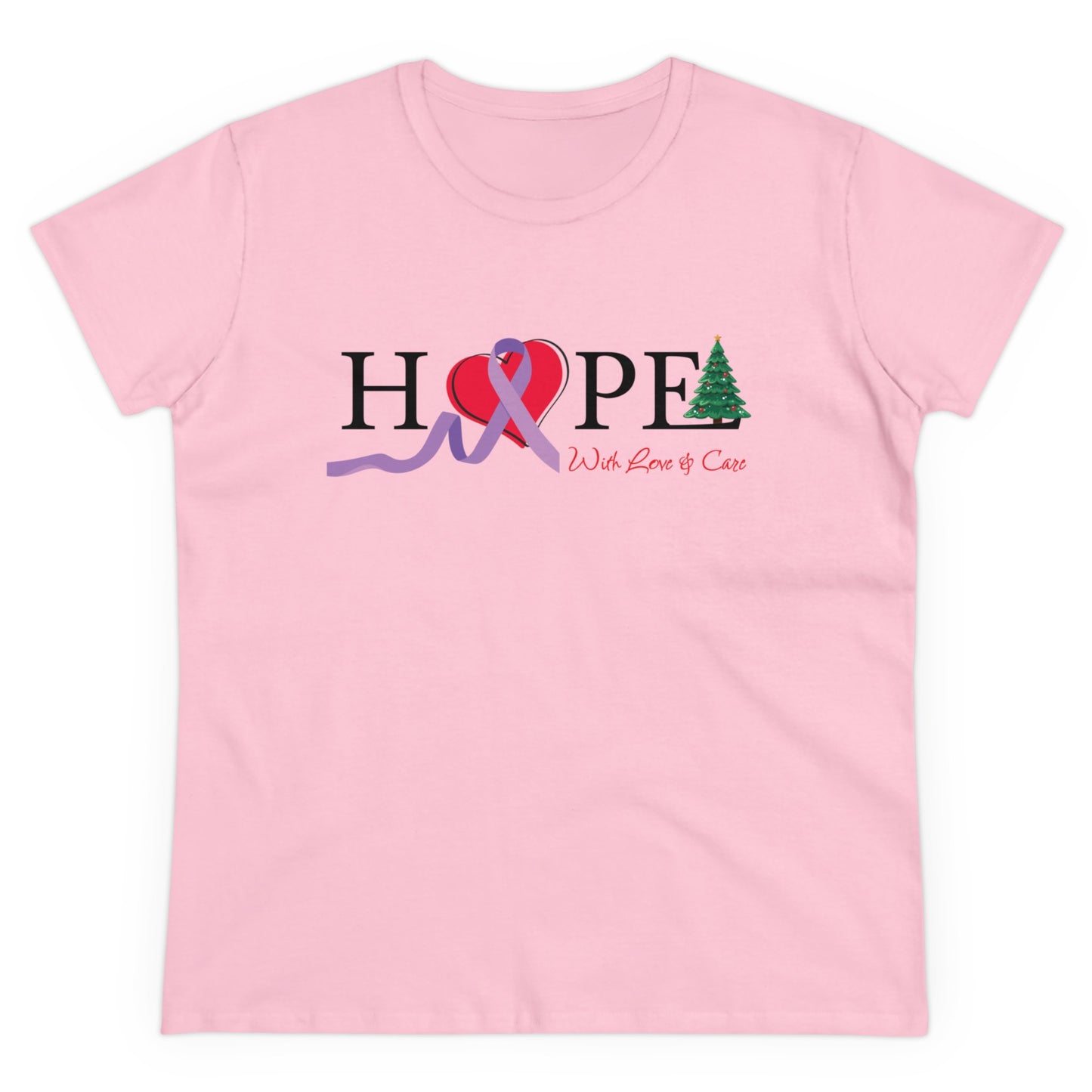 Hope Cancer Awareness Christmas T-Shirt