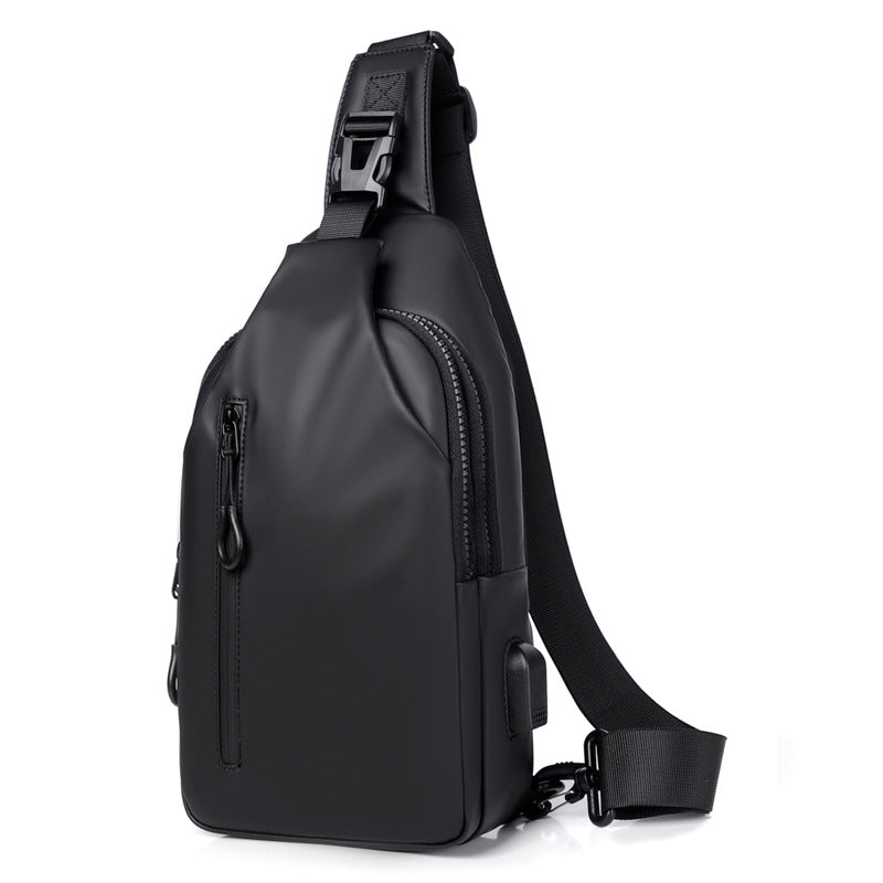 Backpack Black Sling Crossbody  Shoulder Bag For Men Chest Bag